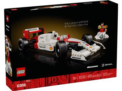 LEGO - 10330 - Icons - McLaren MP4/4 & Ayrton Senna - H