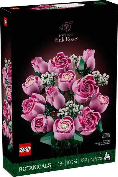LEGO - 10374 - Botanicals - Bouquet of Pink Roses