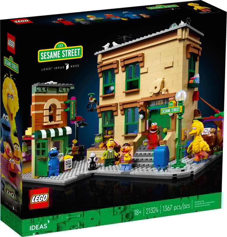 LEGO - 21324 - Ideas - 123 Sesame Street - K