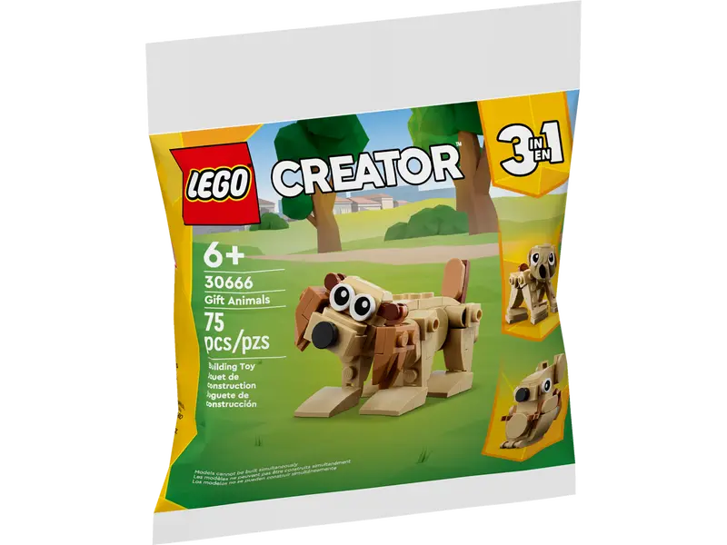 LEGO - 30666 - Creator - Gift Animals (DOG) - Kx1