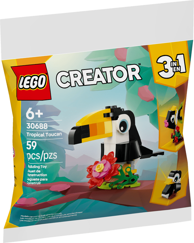 LEGO - 30688 - Creator - Tropical Toucan - Kx2