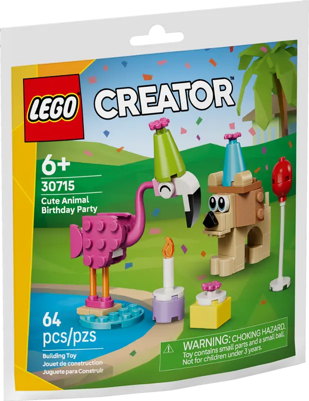 LEGO - 30715 - Creator - Cute Animal Birthday Party