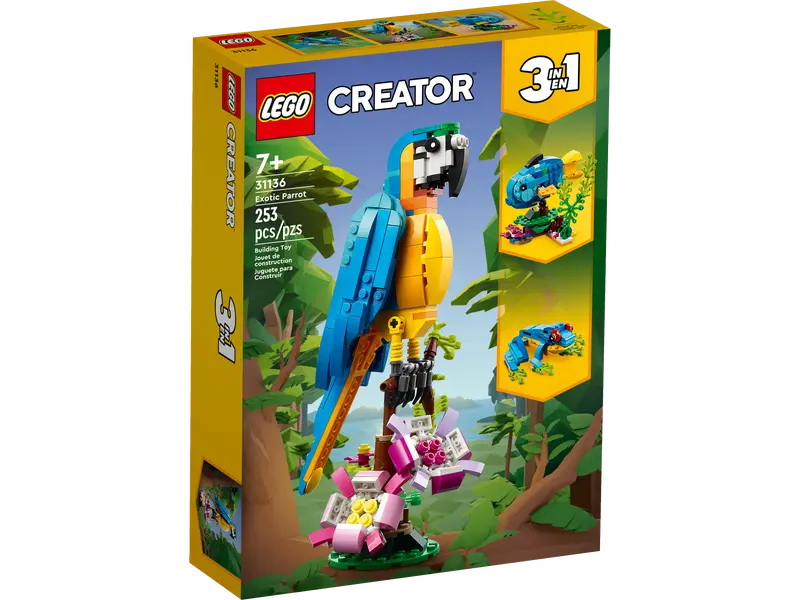 LEGO - 31136 - Creator - Exotic Parrot - Kx1