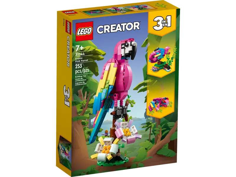 LEGO - 31144 - Creator - Exotic Pink Parrot - K