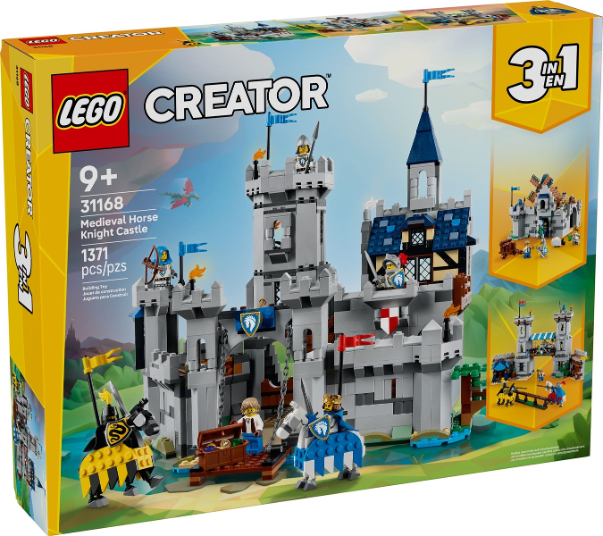 LEGO - 31168 - Creator - Medieval Horse Knight Castle