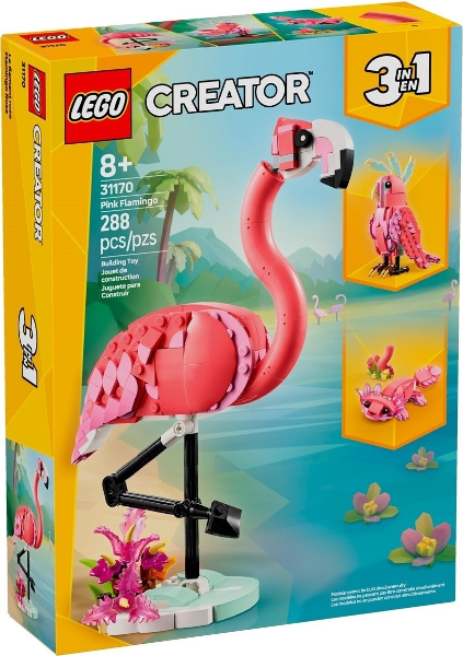LEGO - 31170 - Creator - Wild Animals: Pink Flamingo - K