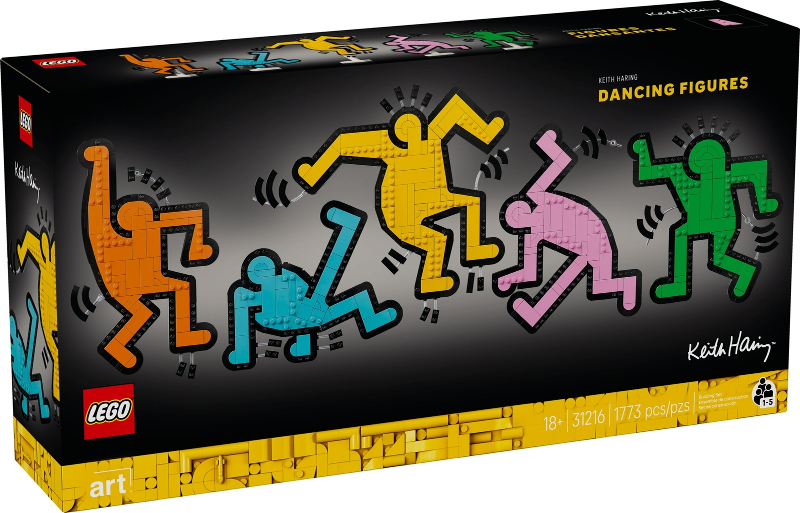 LEGO - 31216 - ART - Keith Haring - Dancing Figures
