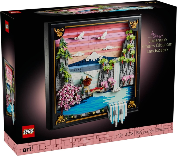 LEGO - 31218 - Art - Japanese Cherry Blossom Landscape