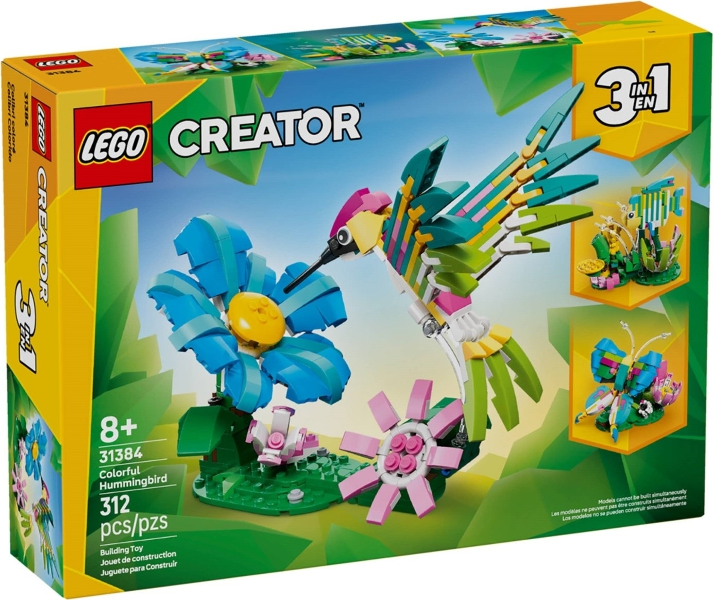 LEGO - 31384 - Creator - Colorful Hummingbird