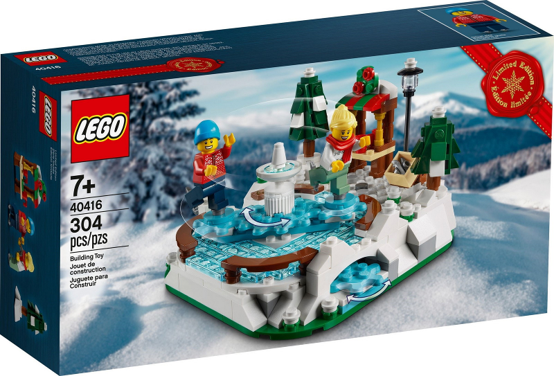 LEGO - 40416 - Promo - Christmas Ice Skating Rink