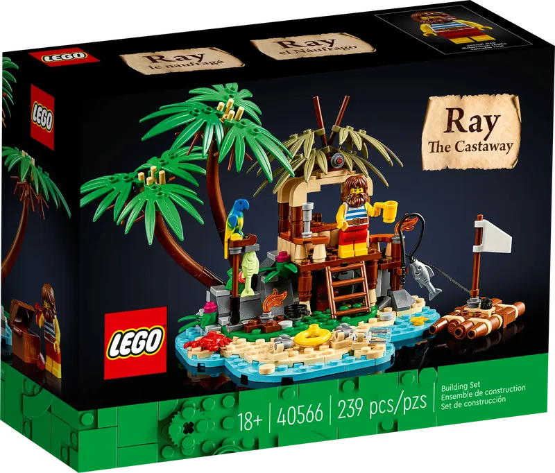 LEGO - 40566 - Promo - Ray the Castaway - H