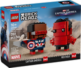 LEGO - 0 - 40668 -BrickHeadz - Captain America & Red Hulk Figures - Kx1