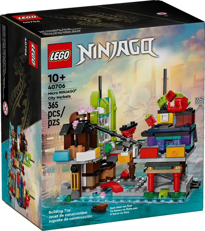 LEGO - 40706 - Promo - Micro NINJAGO® City Markets