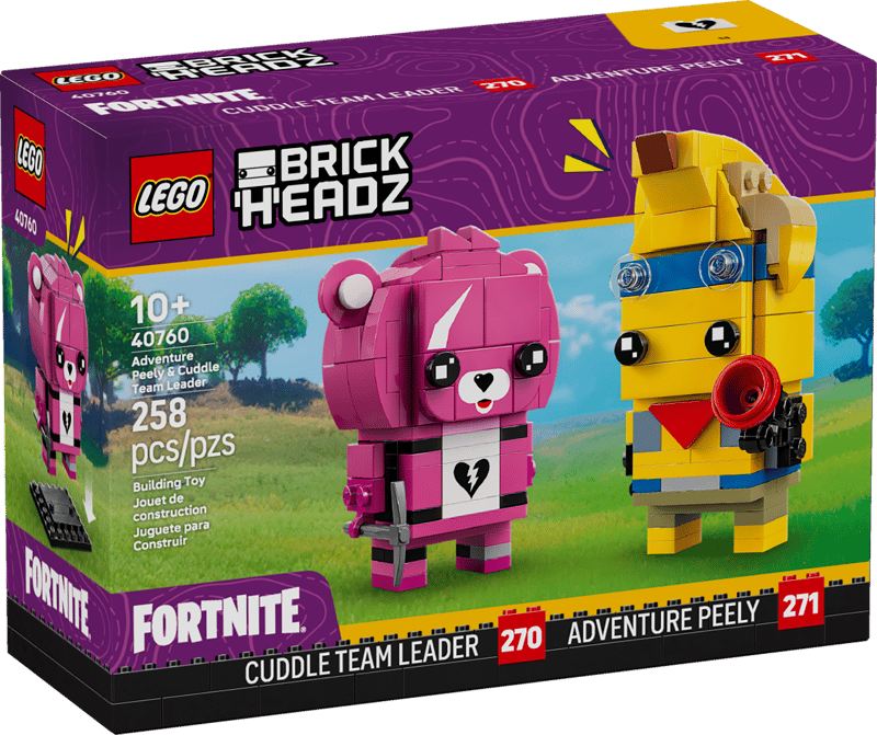 LEGO - 0 - 40760 - BrickHeadz - Adventure Peely & Cuddle Team Leader - Kx1