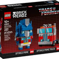 * LEGO - 0 - 40803 -BrickHeadz - Optimus Prime Robot & Vehicle - H