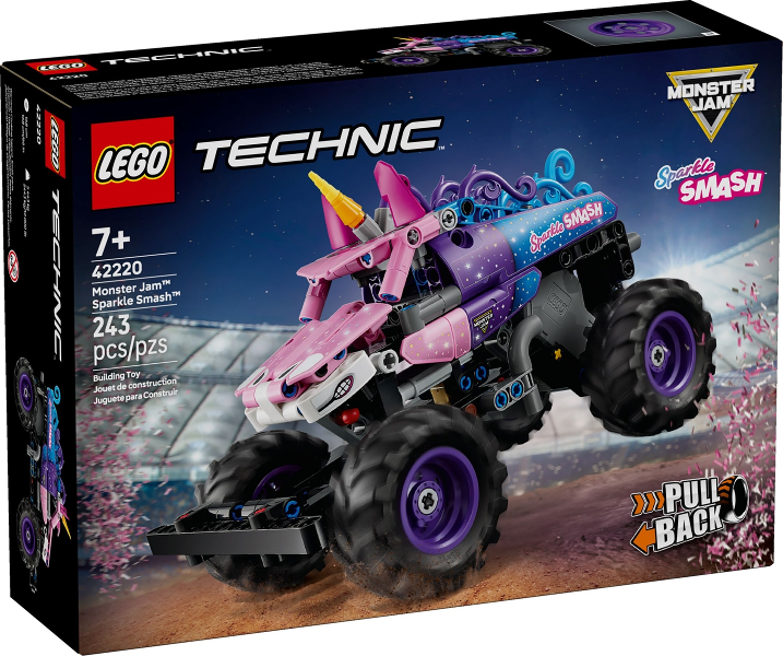 LEGO - 0 -  42220 - Technic - Monster Jam™ Sparkle Smash™ Pull-Back - H