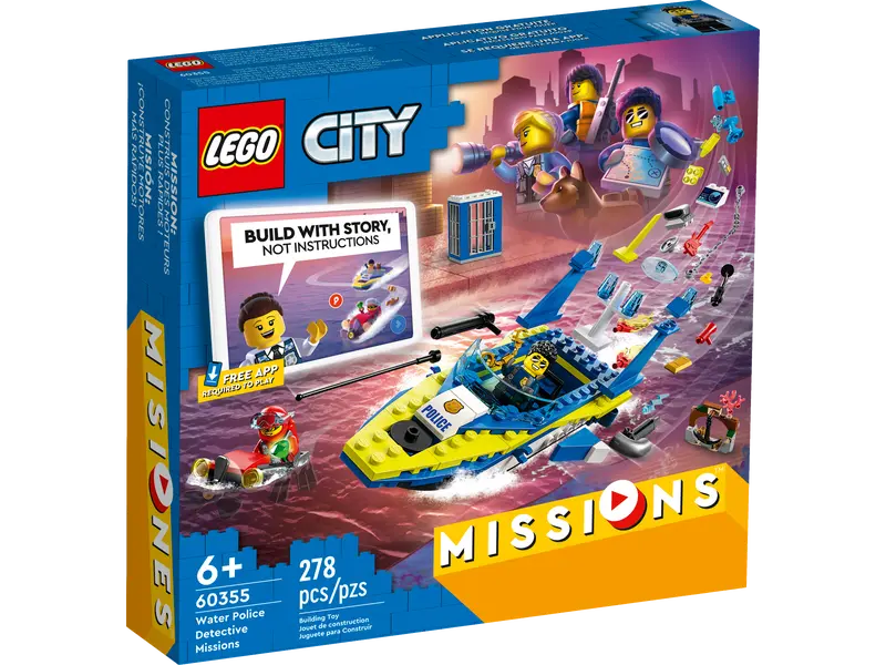 LEGO -  60355 - City - Water Police Detective Missions - H