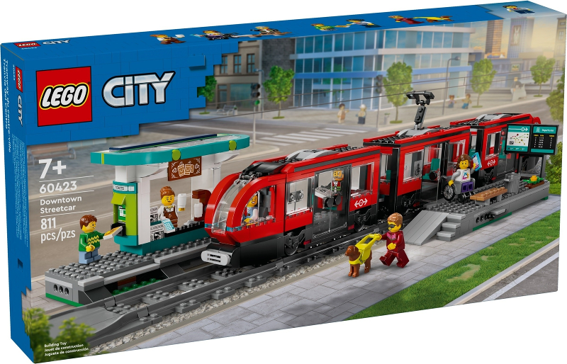 LEGO -  60423 - City - Downtown Streetcar and Station