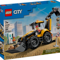 LEGO - 60480 - City - Yellow Backhoe Loader