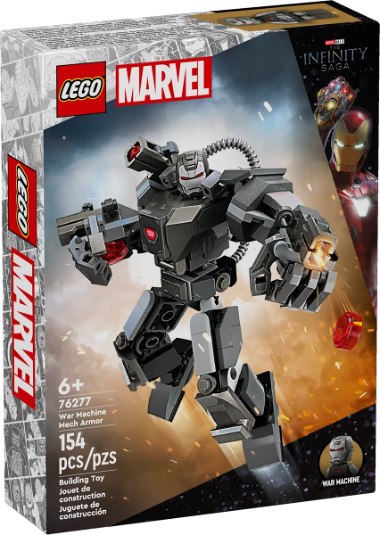 LEGO - 76277 - Super Heroes - Marvel - War Machine Mech Armor - Boîte endommagée