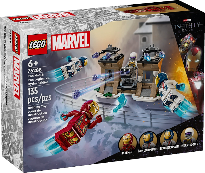 LEGO - 76288 - Marvel - Iron Man & Iron Legion vs. Hydra Soldier