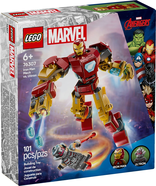 LEGO - 76307- Marvel - Iron Man Mech vs. Ultron - 01