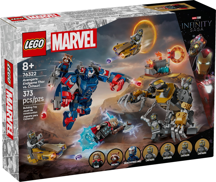 LEGO - 76322 - Marvel - Avengers: Endgame Thor vs. Chitauri - 01