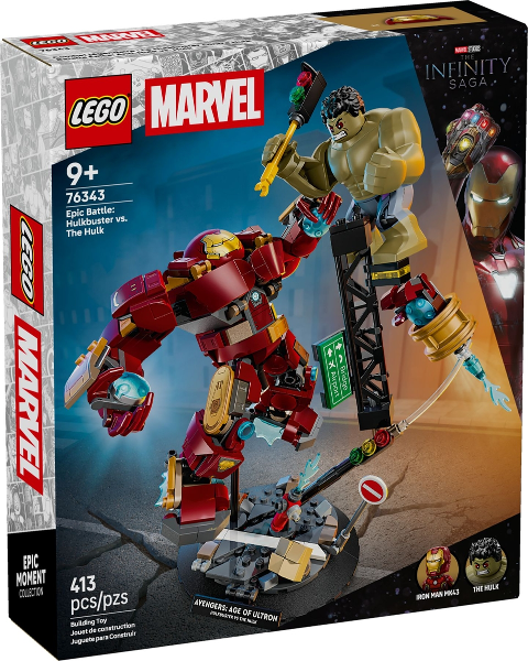 LEGO - 76343 - Marvel - Epic Battle: Hulkbuster vs. The Hulk -01