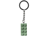 LEGO - 854159 - Marchandises - 2x4 Sand Green Keyring Key Chain - Kx1