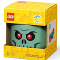LEGO - 5007888 - Marchandises - Tête de rangement squelette verte - Petite