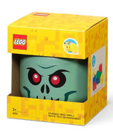 LEGO - 5007888 - Marchandises - Tête de rangement squelette verte - Petite