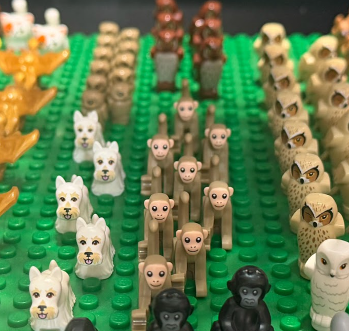 Animaux accessoires de figurine 0.50