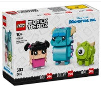 * LEGO - 0 - 40861 - BrickHeadz - Figurines de Sulley, Mike et Boo