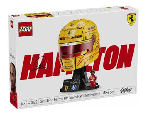 LEGO -  43022 - Editions - Scuderia Ferrari HP Lewis Hamilton Helmet