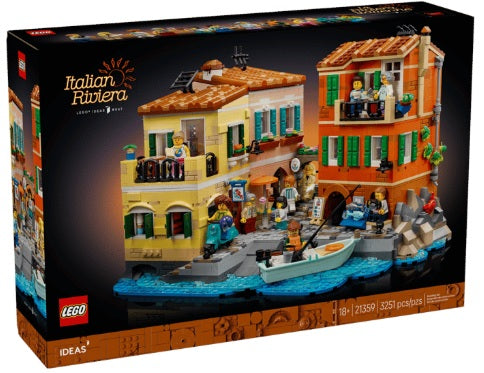 Lego - 21359 - Ideas - La Riviera italienne
